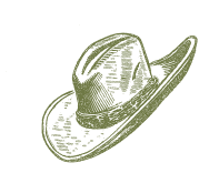 Cowboy hat illustration